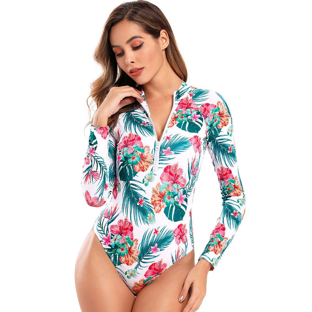 Long - sleeved triangular Siamese ladies - AmiraMart