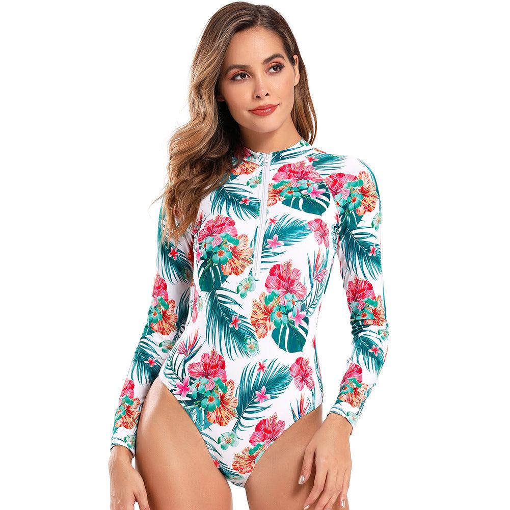 Long - sleeved triangular Siamese ladies - AmiraMart