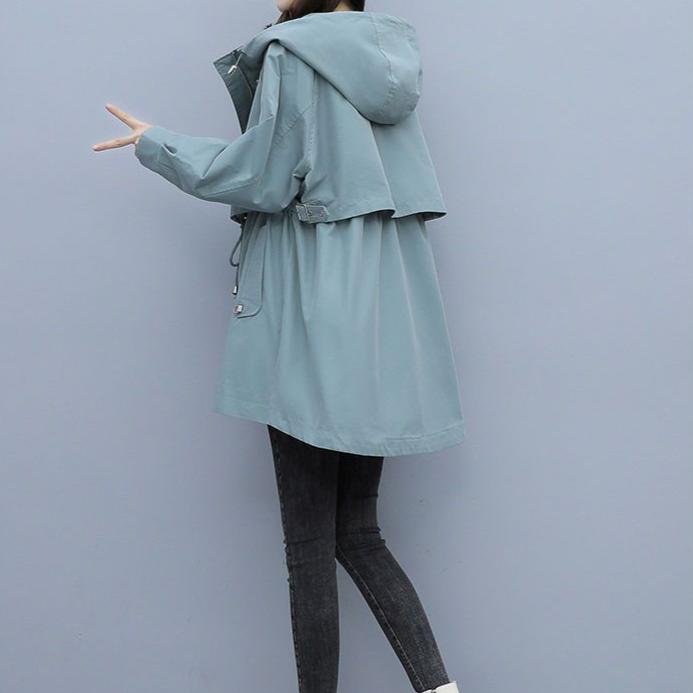 Loose Casual Fashion Hooded Jacket - AmiraMart
