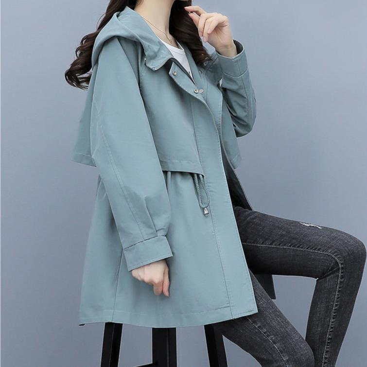Loose Casual Fashion Hooded Jacket - AmiraMart