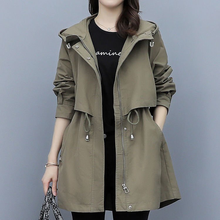 Loose Casual Fashion Hooded Jacket - AmiraMart