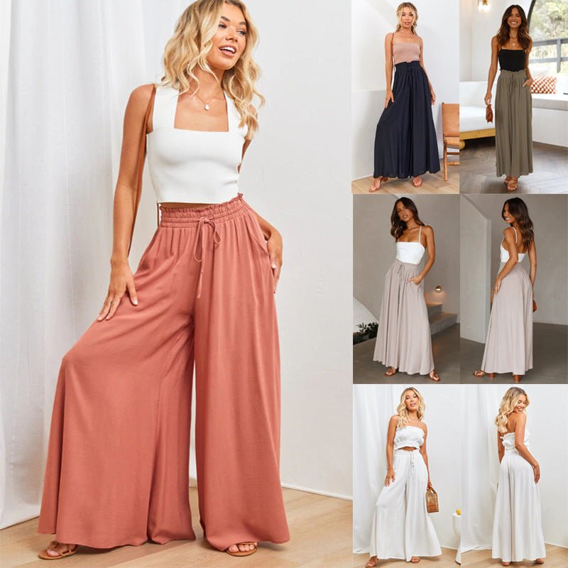 Loose Comfy Lounge Sweatpants with Pockets - AmiraMart
