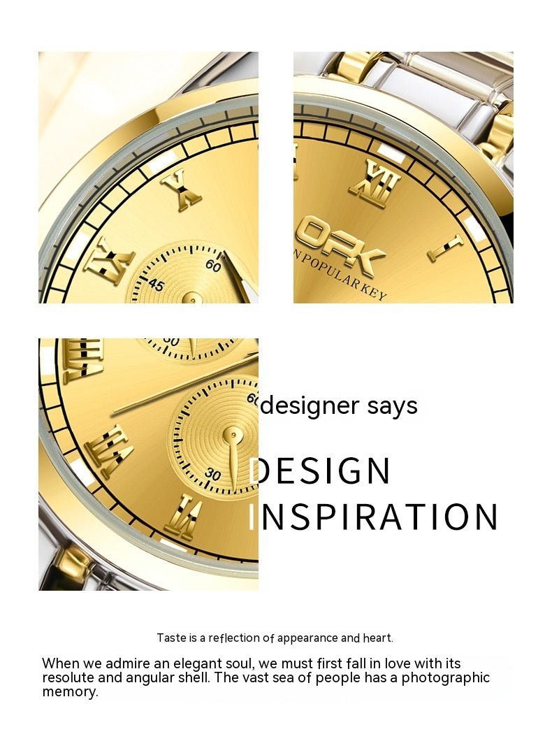 Luminous Quartz Watch For Men - AmiraMart