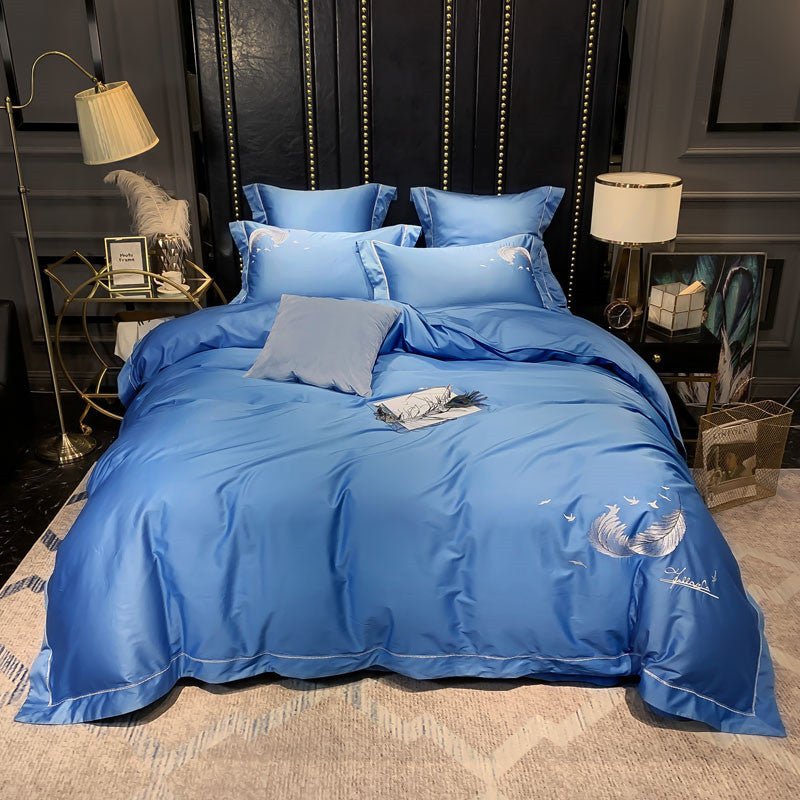 Luxury Egyptian Cotton Feather Bedding Set - AmiraMart