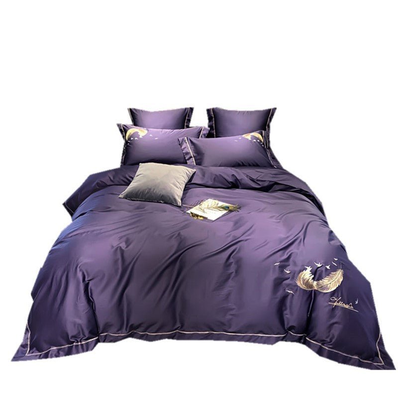 Luxury Egyptian Cotton Feather Bedding Set - AmiraMart