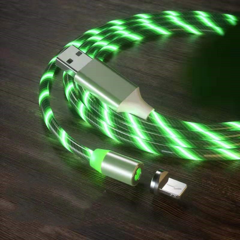 LED Magnet Charger Type - C Cable - AmiraMart