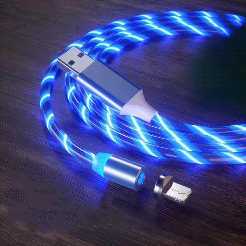 LED Magnet Charger Type - C Cable - AmiraMart