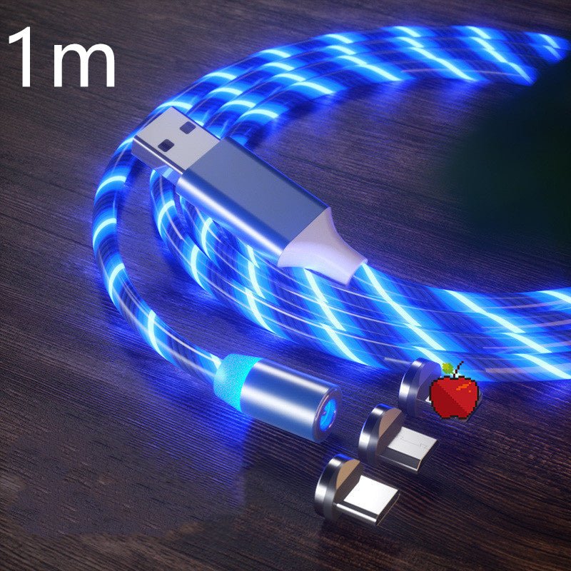 LED Magnet Charger Type - C Cable - AmiraMart