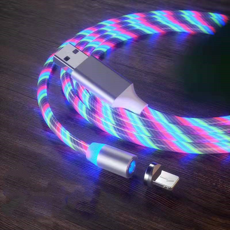 LED Magnet Charger Type - C Cable - AmiraMart