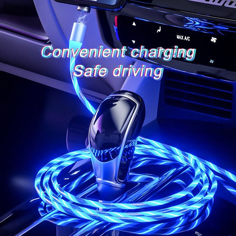 LED Magnet Charger Type - C Cable - AmiraMart