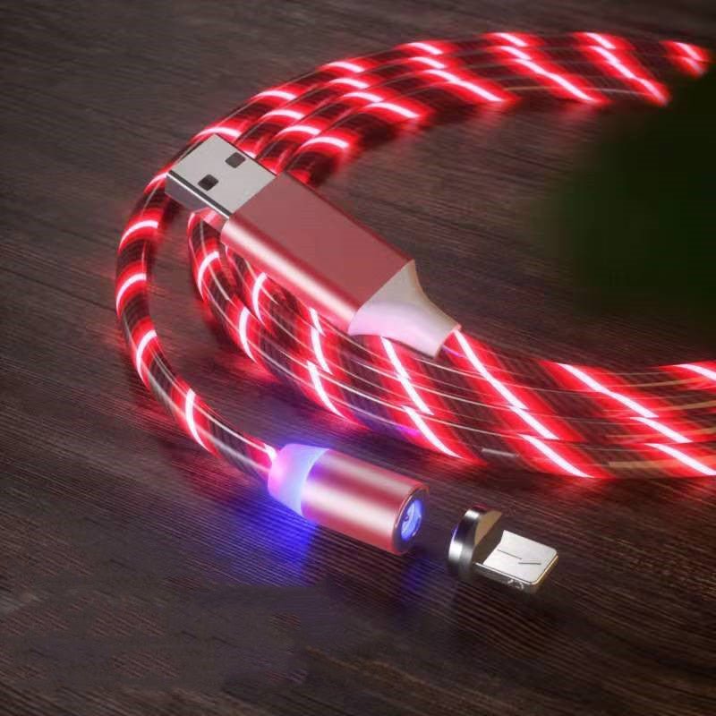 LED Magnet Charger Type - C Cable - AmiraMart
