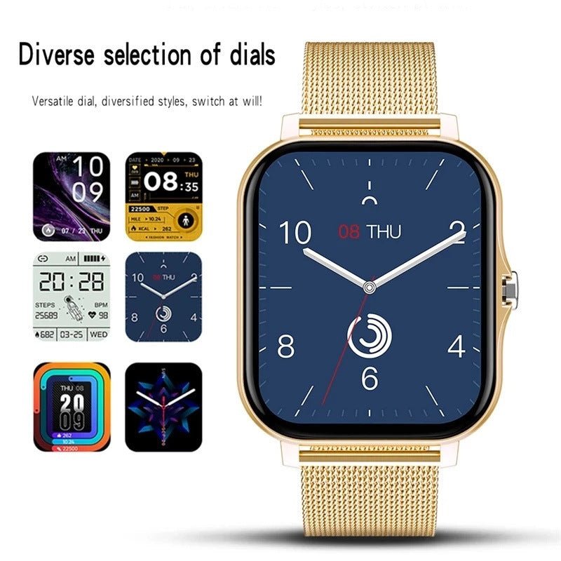 Magnetic Charging Smartwatch Sports Model - AmiraMart