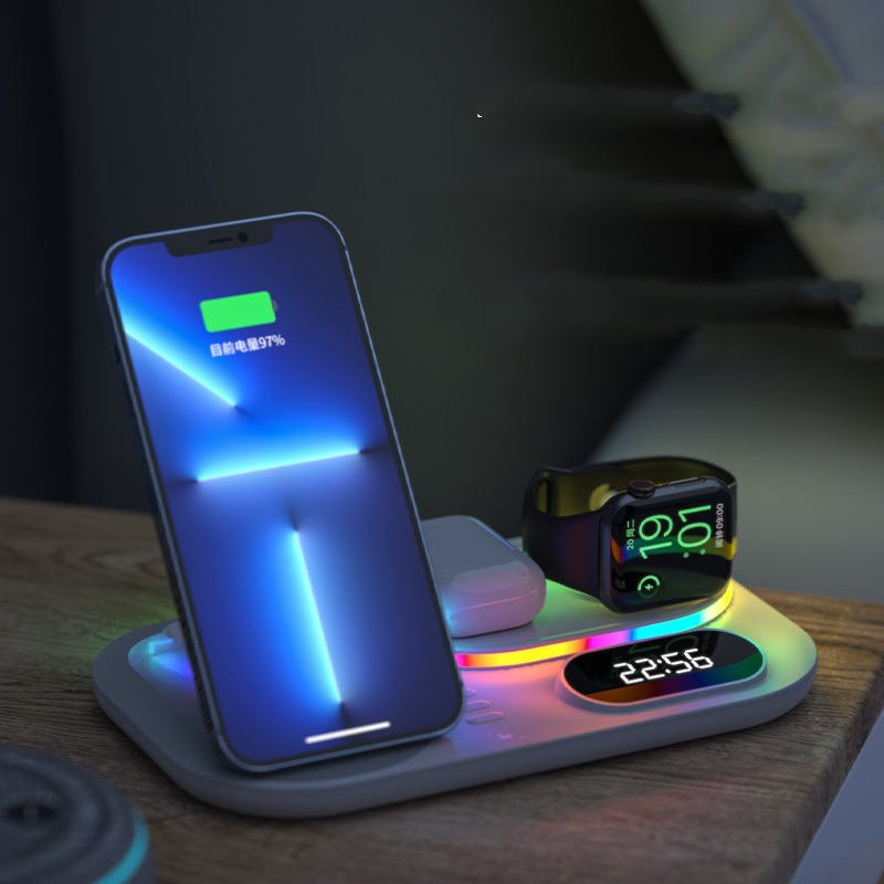 Wireless Four - in - one Watch Charging Power Bank - AmiraMart