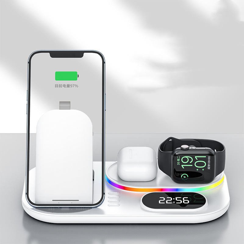 Wireless Four - in - one Watch Charging Power Bank - AmiraMart