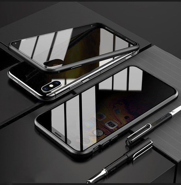 Magnetic Privacy Phone Case – Anti - Peep & Protective - AmiraMart