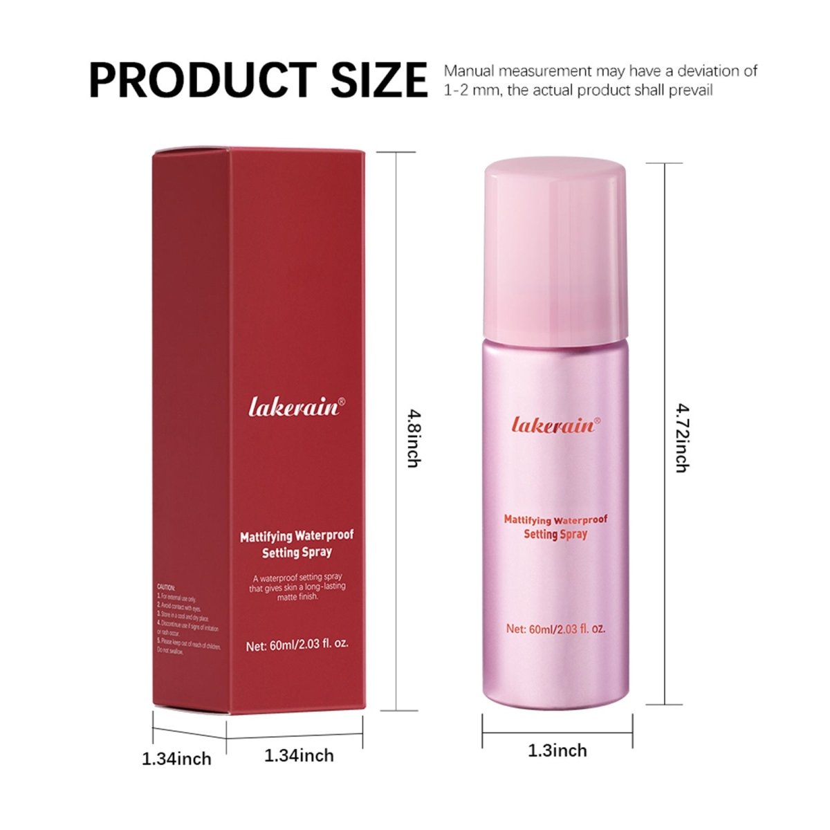 Makeup Mist Spray Long - lasting Matte Makeup Effect Waterproof - AmiraMart