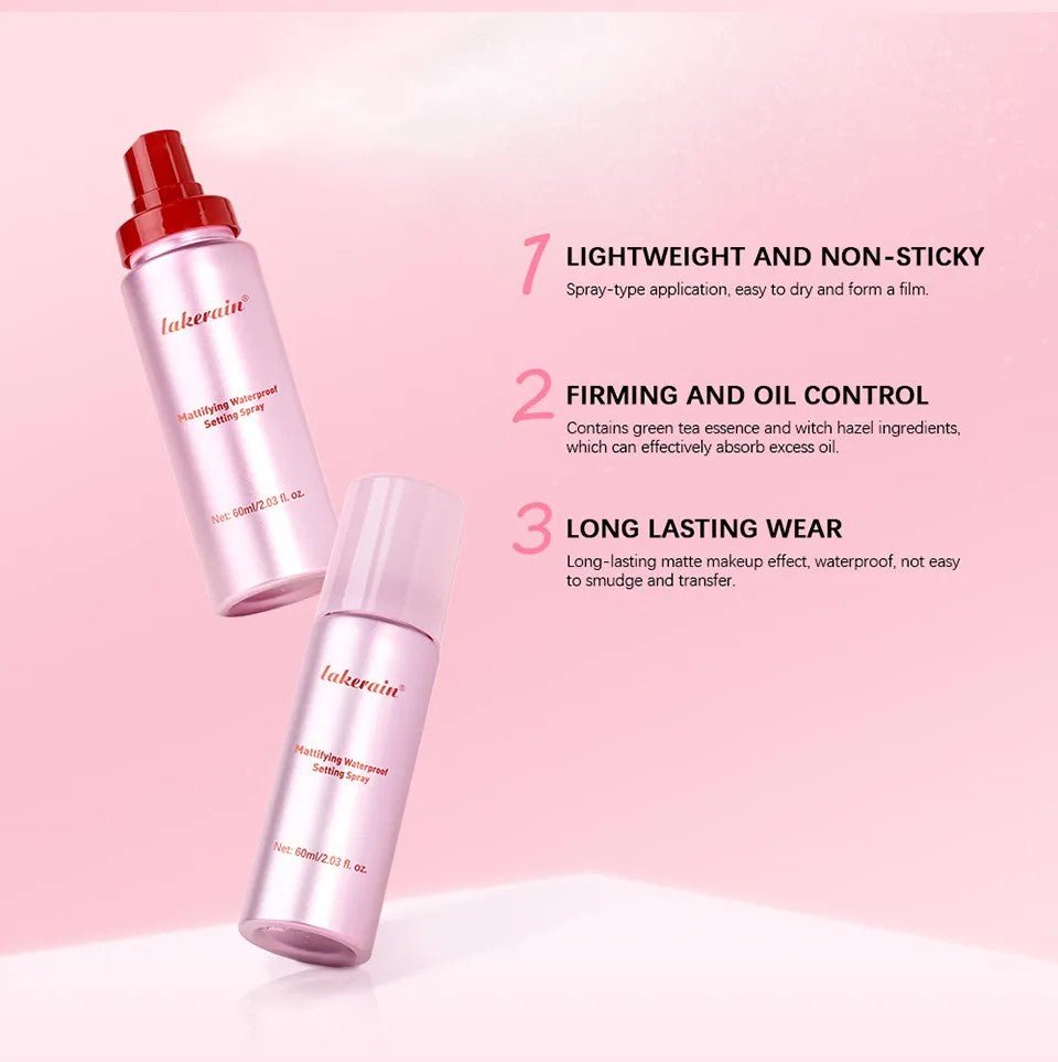 Makeup Mist Spray Long - lasting Matte Makeup Effect Waterproof - AmiraMart