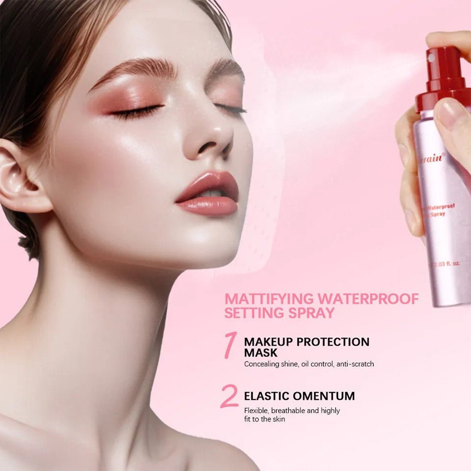 Makeup Mist Spray Long - lasting Matte Makeup Effect Waterproof - AmiraMart