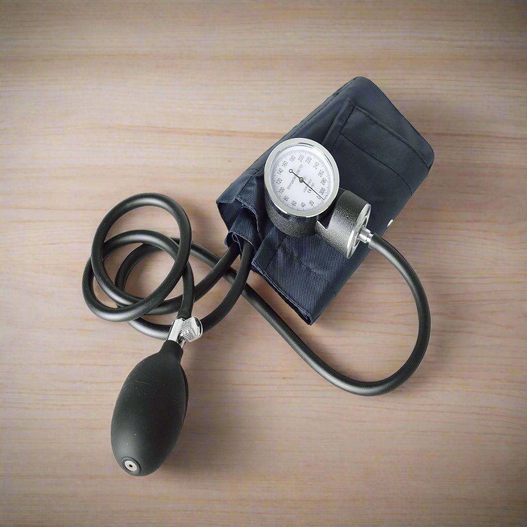 Manual Blood Pressure Monitor With Stethoscope - AmiraMart