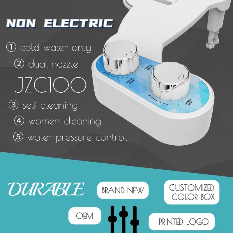 Manually Adjustable Bidet And Mechanical Bidet - AmiraMart