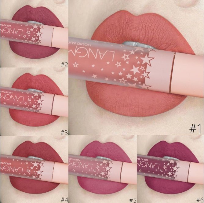 Waterproof Long - lasting Velvet Lipstick Set - AmiraMart