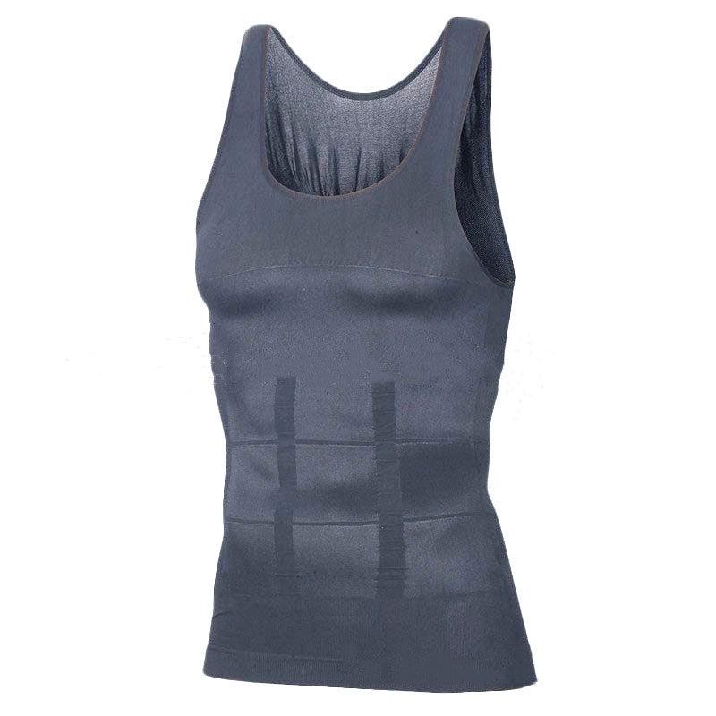 Men Body Tummy Shaper Vest - AmiraMart
