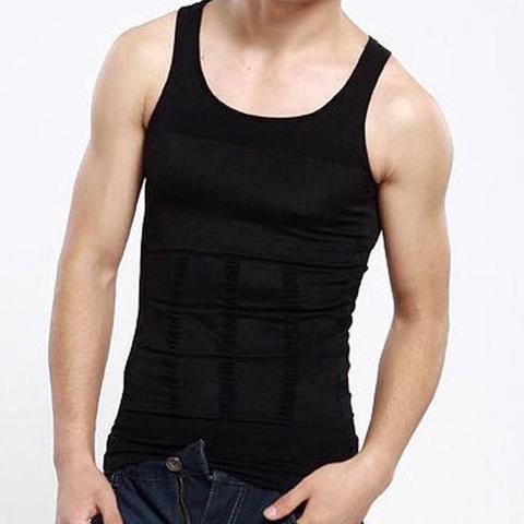 Men Body Tummy Shaper Vest - AmiraMart