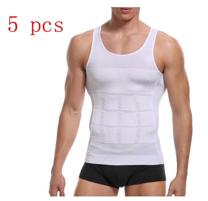 Men Body Tummy Shaper Vest - AmiraMart