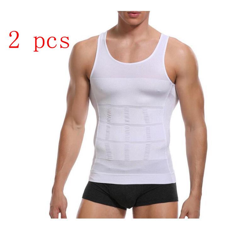 Men Body Tummy Shaper Vest - AmiraMart