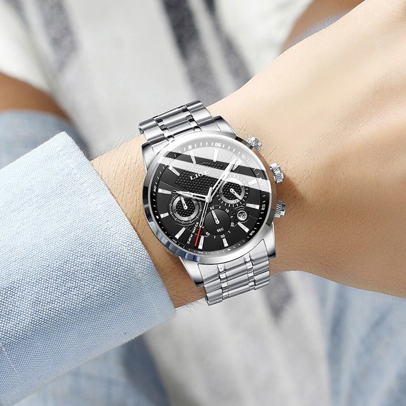 Men Fashion Sport Quartz Clock Mens Watches - AmiraMart