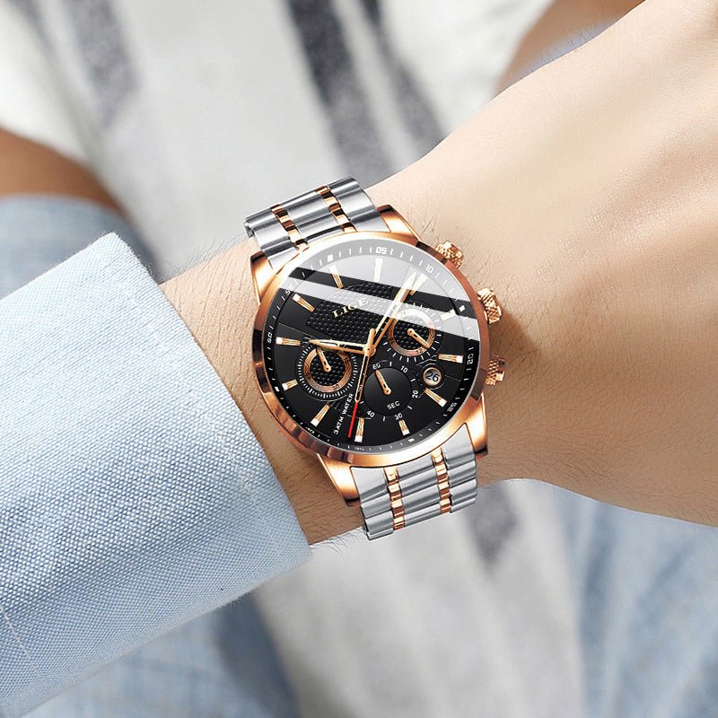 Men Fashion Sport Quartz Clock Mens Watches - AmiraMart