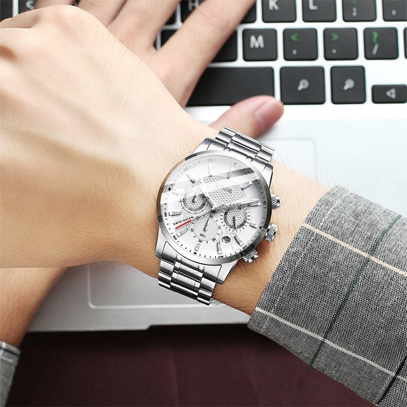 Men Fashion Sport Quartz Clock Mens Watches - AmiraMart