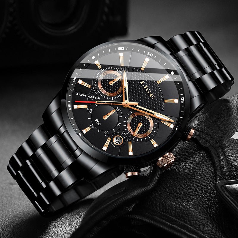 Men Fashion Sport Quartz Clock Mens Watches - AmiraMart