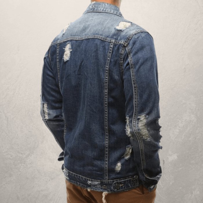Men Jeans Jacket - AmiraMart