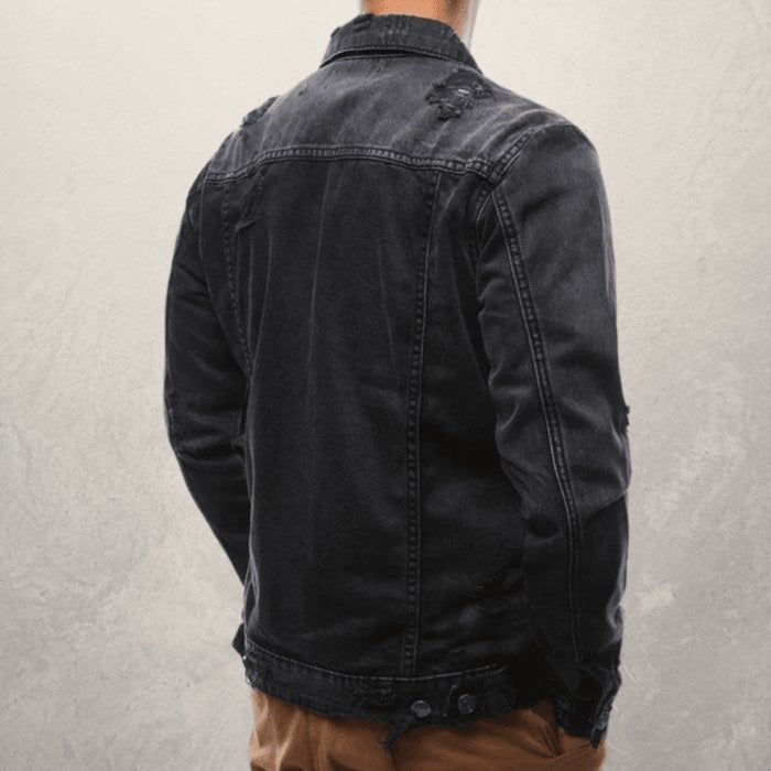 Men Jeans Jacket - AmiraMart