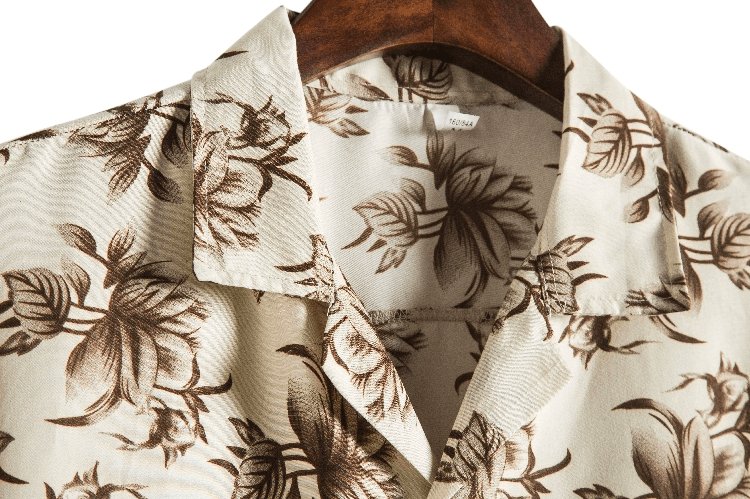 Men Short sleeved beach shirts - AmiraMart