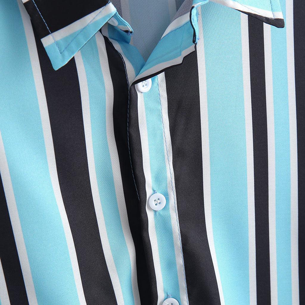Men Stripe shirts - AmiraMart