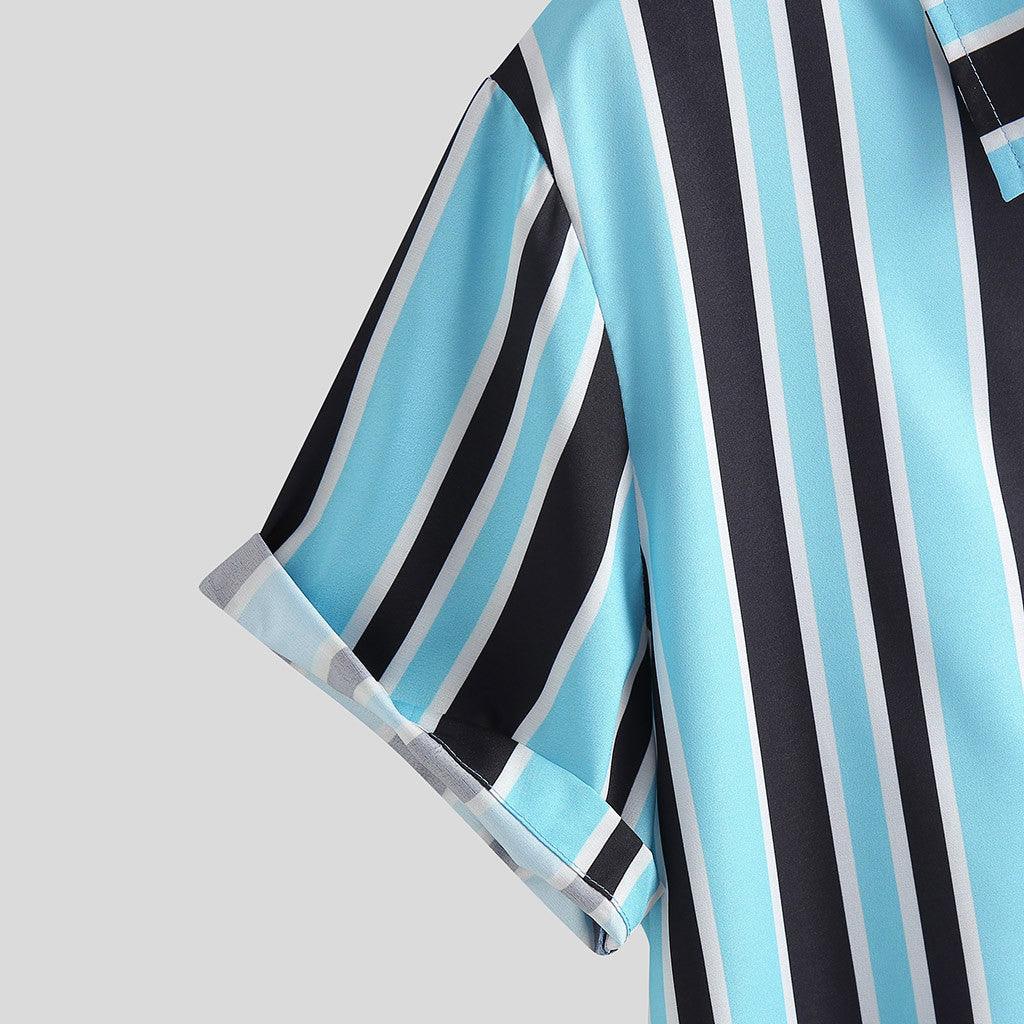 Men Stripe shirts - AmiraMart