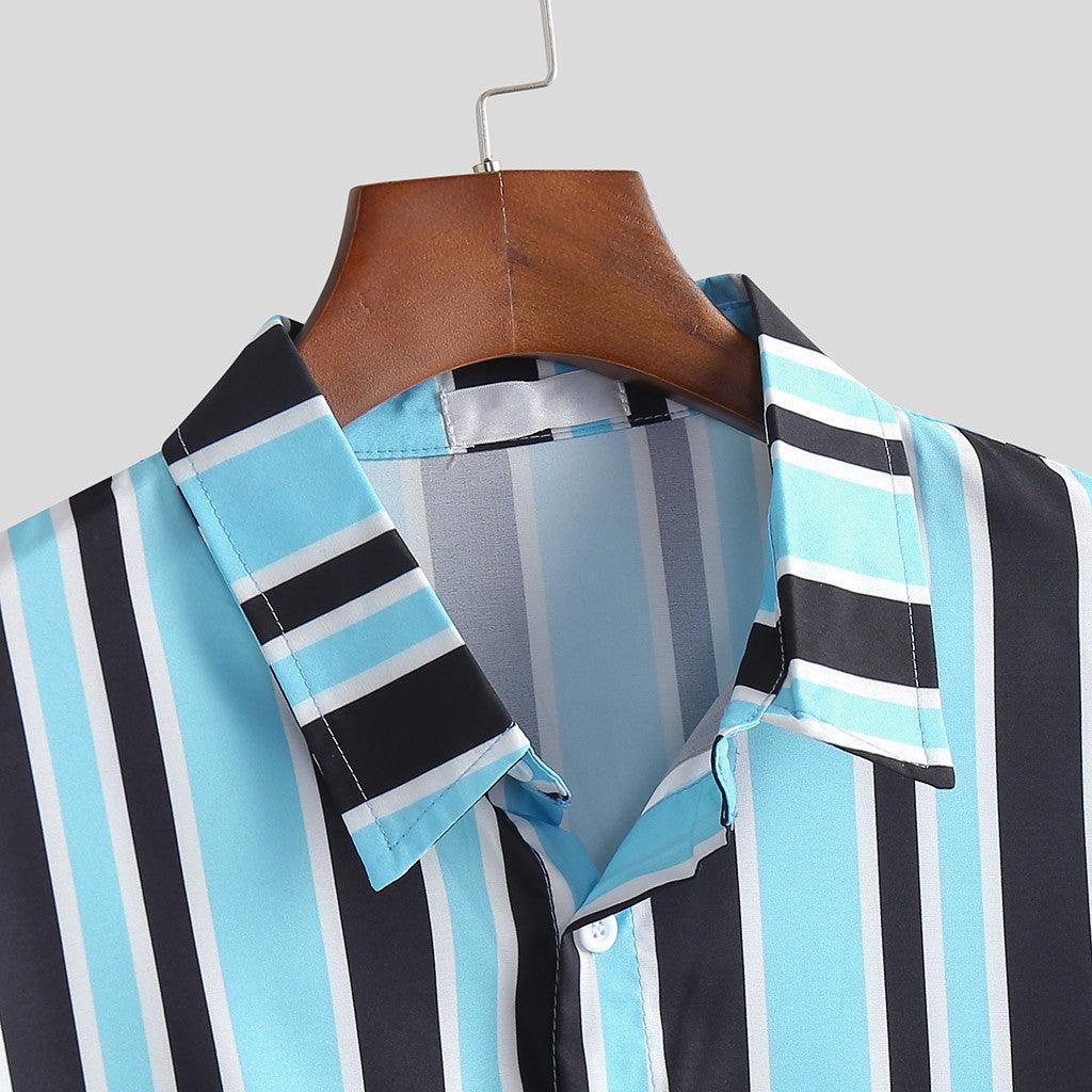 Men Stripe shirts - AmiraMart