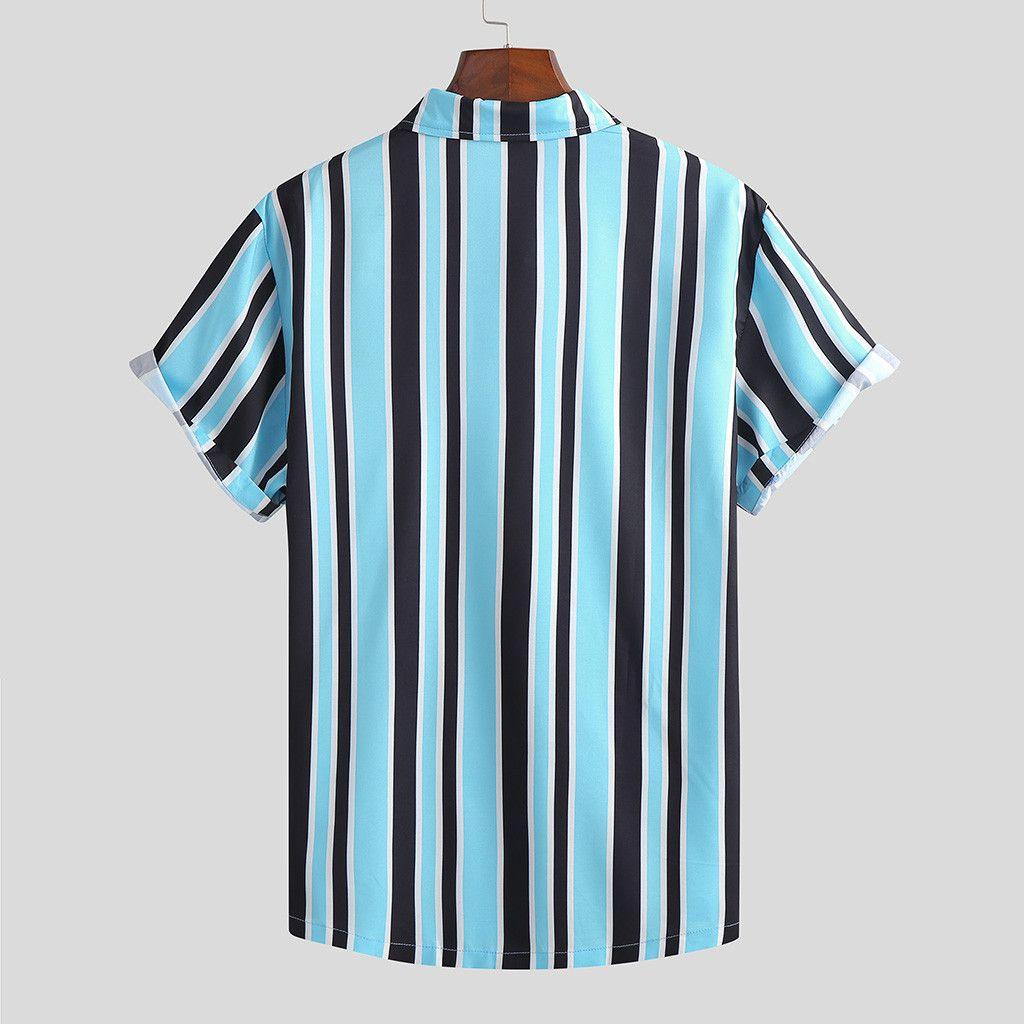 Men Stripe shirts - AmiraMart