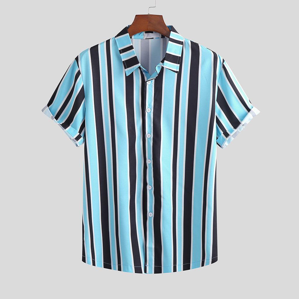 Men Stripe shirts - AmiraMart