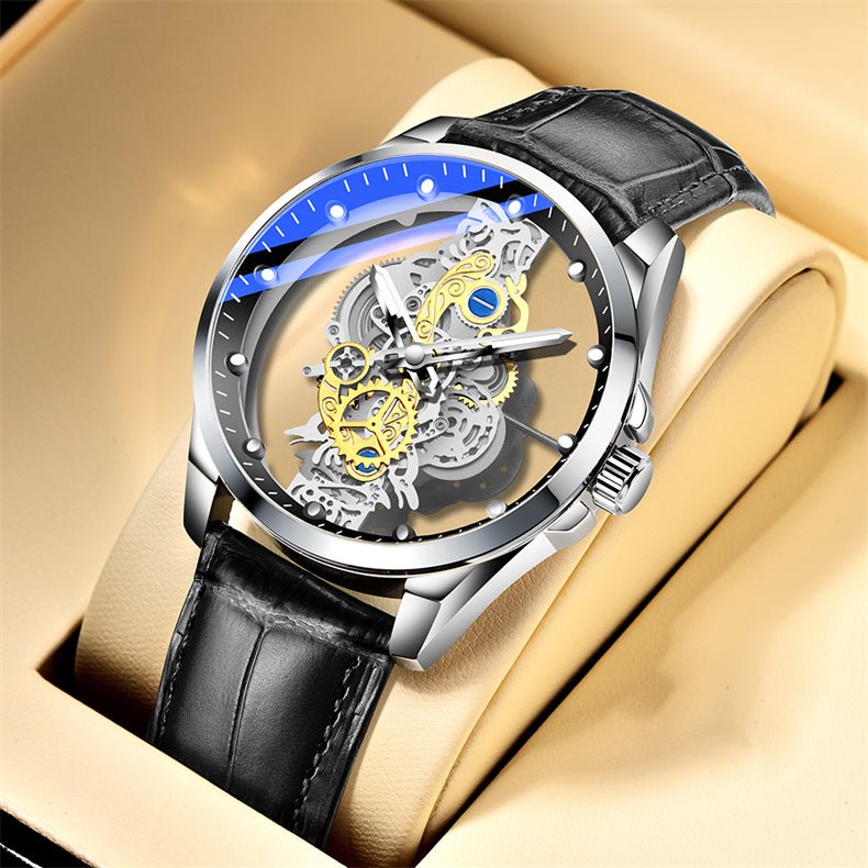 Men Watch Skeleton - AmiraMart
