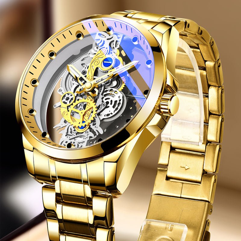 Men Watch Skeleton - AmiraMart