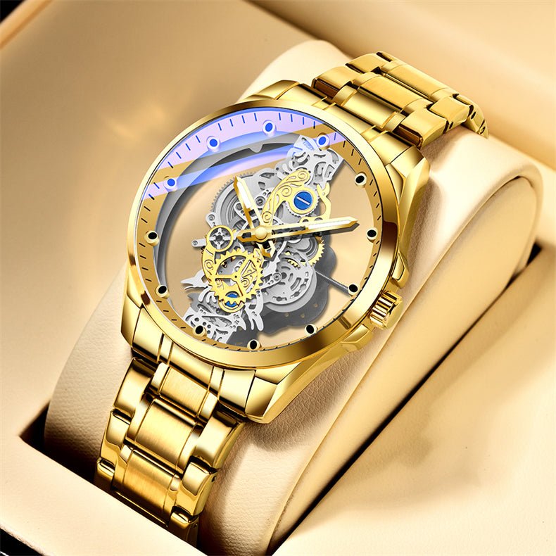 Men Watch Skeleton - AmiraMart