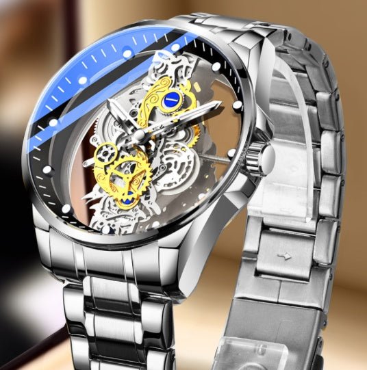 Men Watch Skeleton - AmiraMart