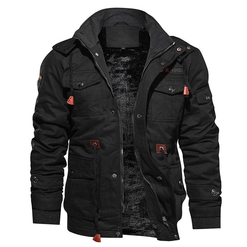 Men Winter Fleece Jacket - AmiraMart