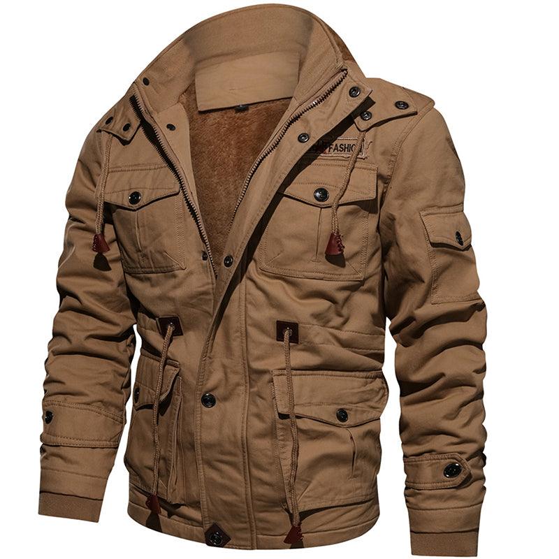 Men Winter Fleece Jacket - AmiraMart