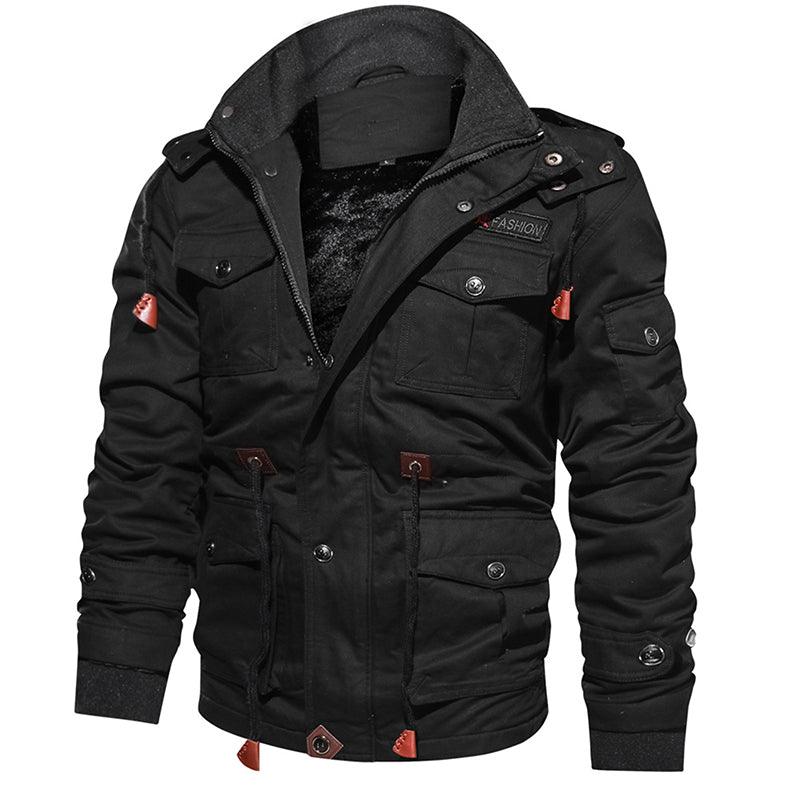 Men Winter Fleece Jacket - AmiraMart