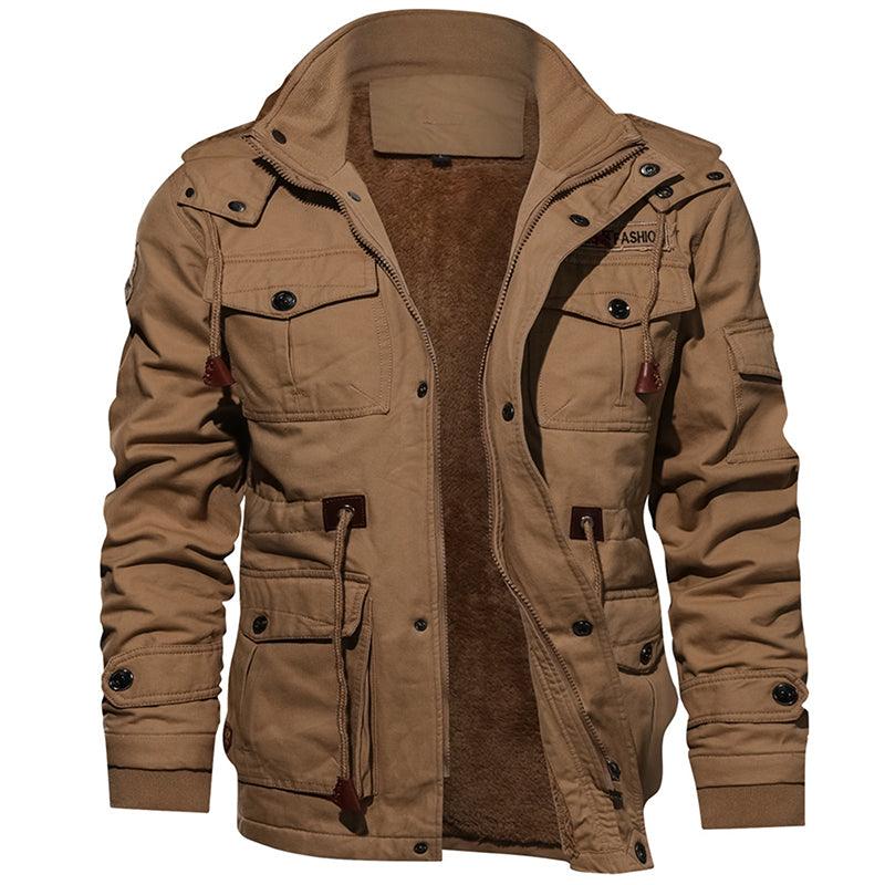 Men Winter Fleece Jacket - AmiraMart