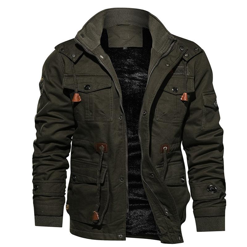 Men Winter Fleece Jacket - AmiraMart